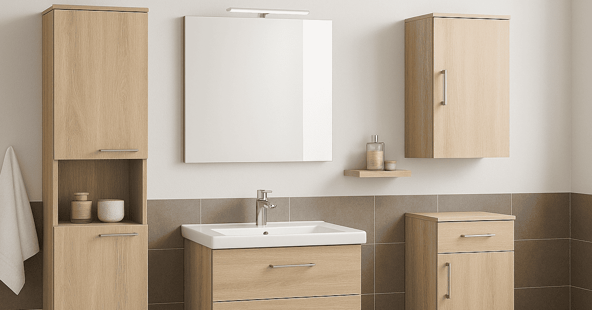 Cube 100 komplett fürdőszoba bútor szett